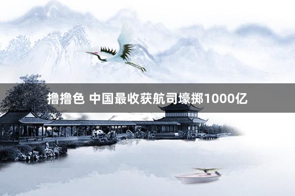 撸撸色 中国最收获航司壕掷1000亿