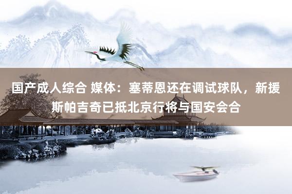 国产成人综合 媒体：塞蒂恩还在调试球队，新援斯帕吉奇已抵北京行将与国安会合